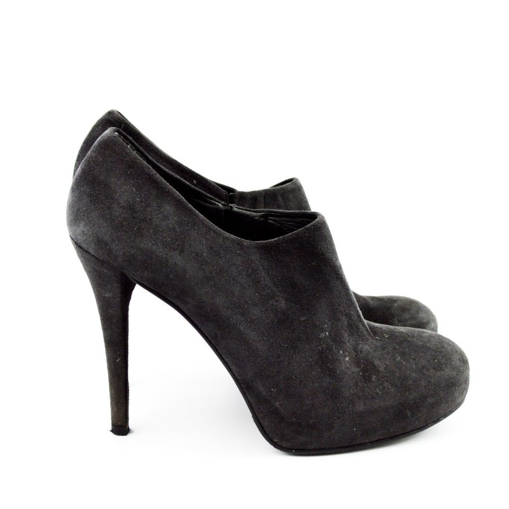 Stuart Weitzman Suede Platform Bootie #127-108 - image 3